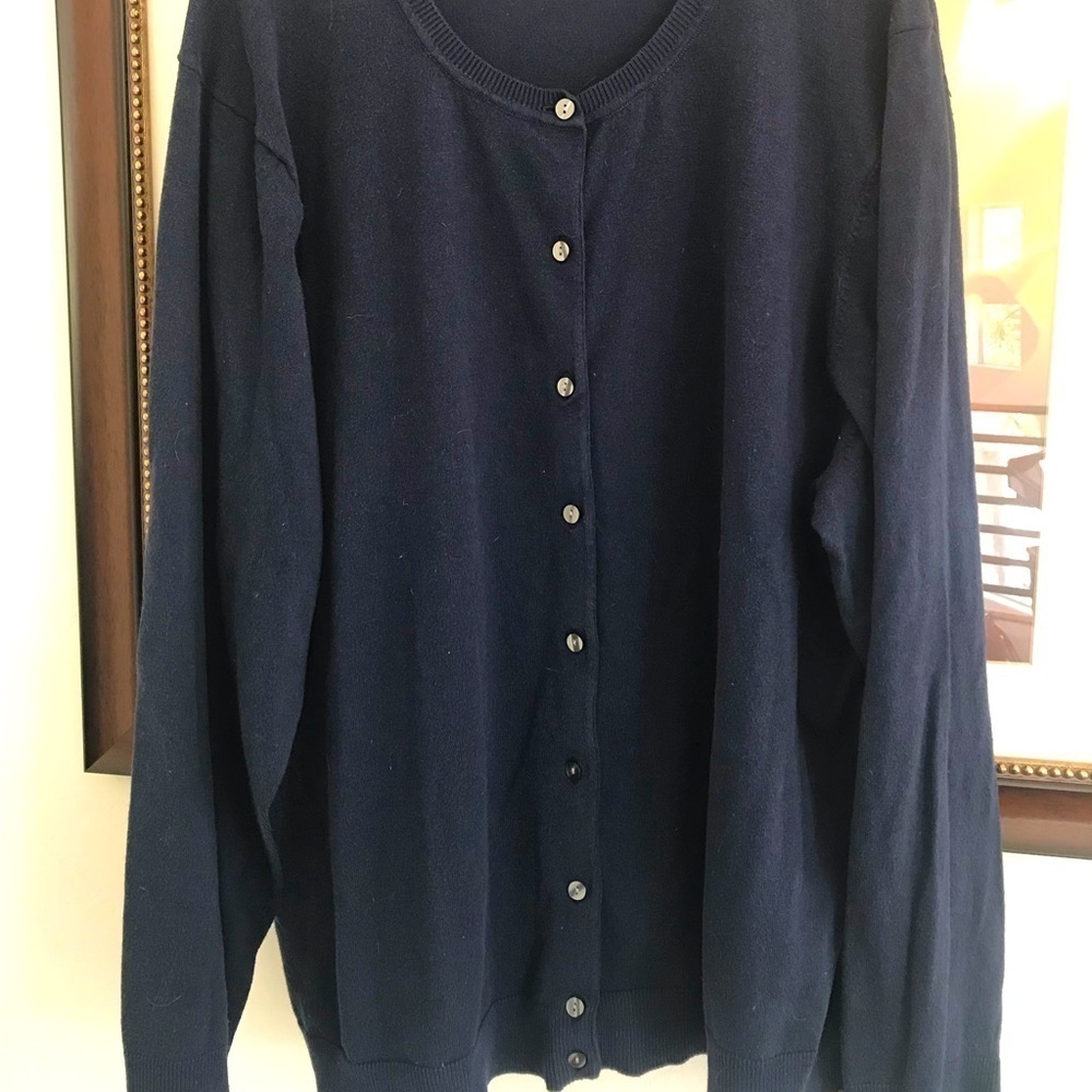 Navy Cardigan